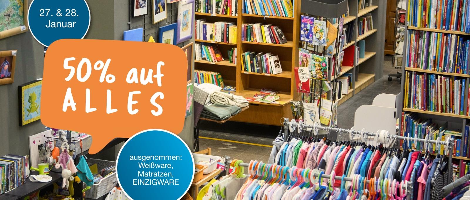 halber Preis auf alles 260126