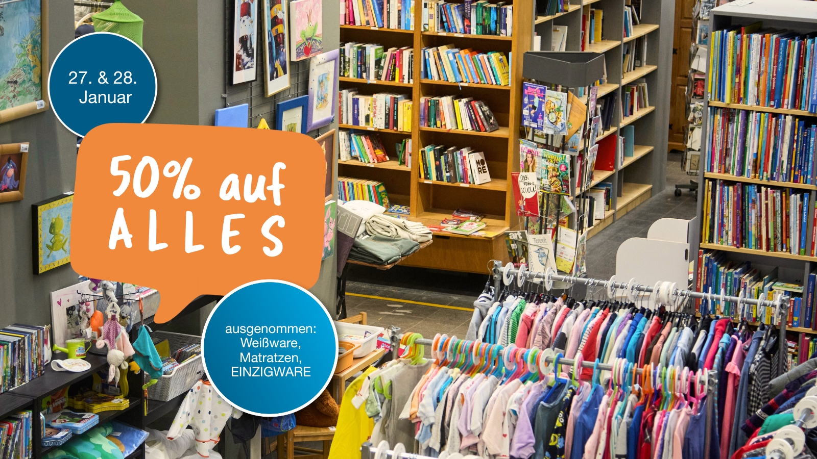 halber Preis auf alles 260126